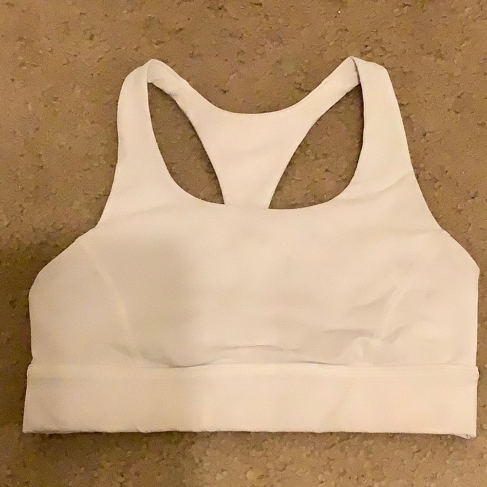 Lululemon sports bra white!